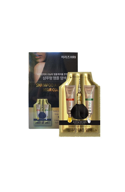 Pyeonan Ampoule Hair Color - Black 5p