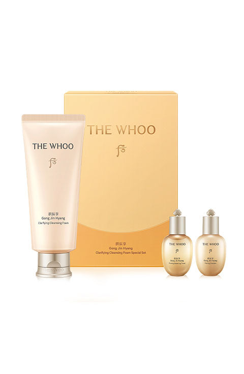 Whoo Gongjinhyang Clarifying Cleansing Foam Special Set