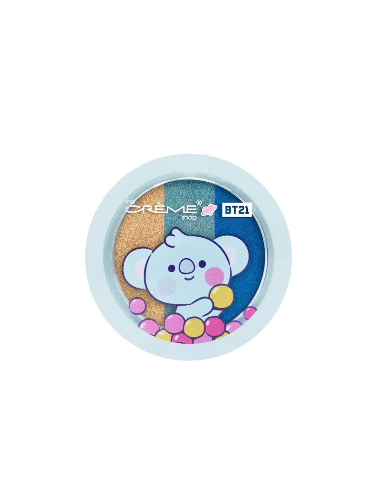 The Crème Shop Shimmery Shadow Trio Koya Blueberry Bon Bon