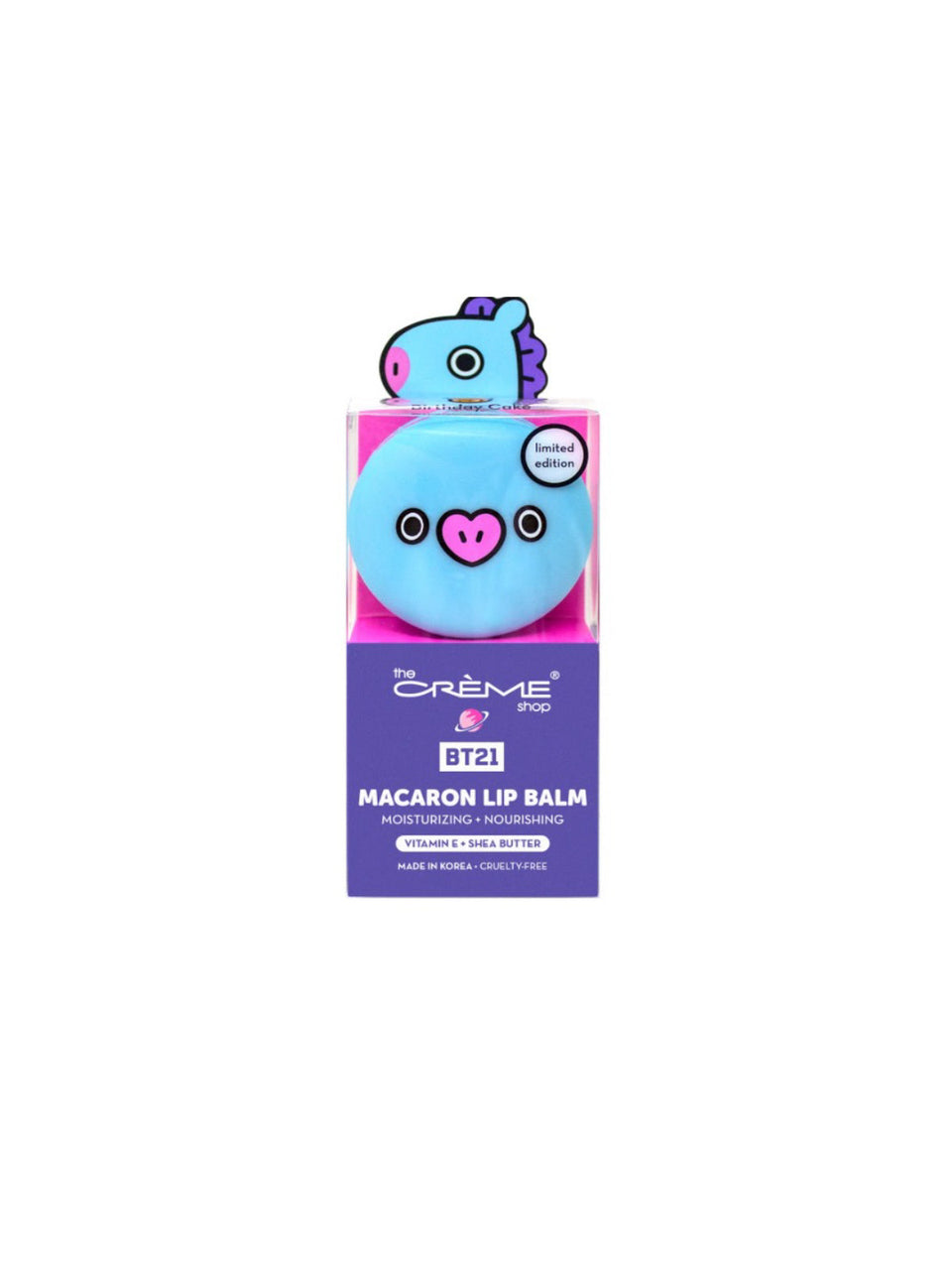 The Crème Shop Macaron Lip Balm Mang Birthday Cake