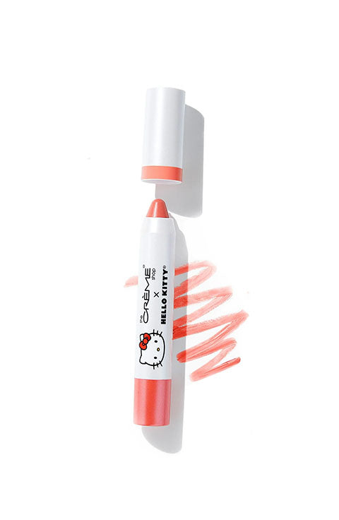 The Crème Shop Hello Kitty Lippy Tinted Lip Balm Peach