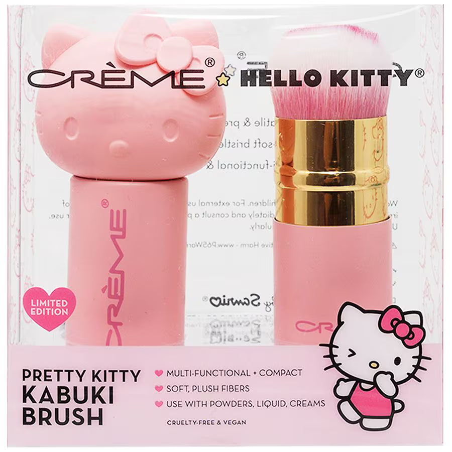 Creme x HK Pretty Kitty Kabuki Brush
