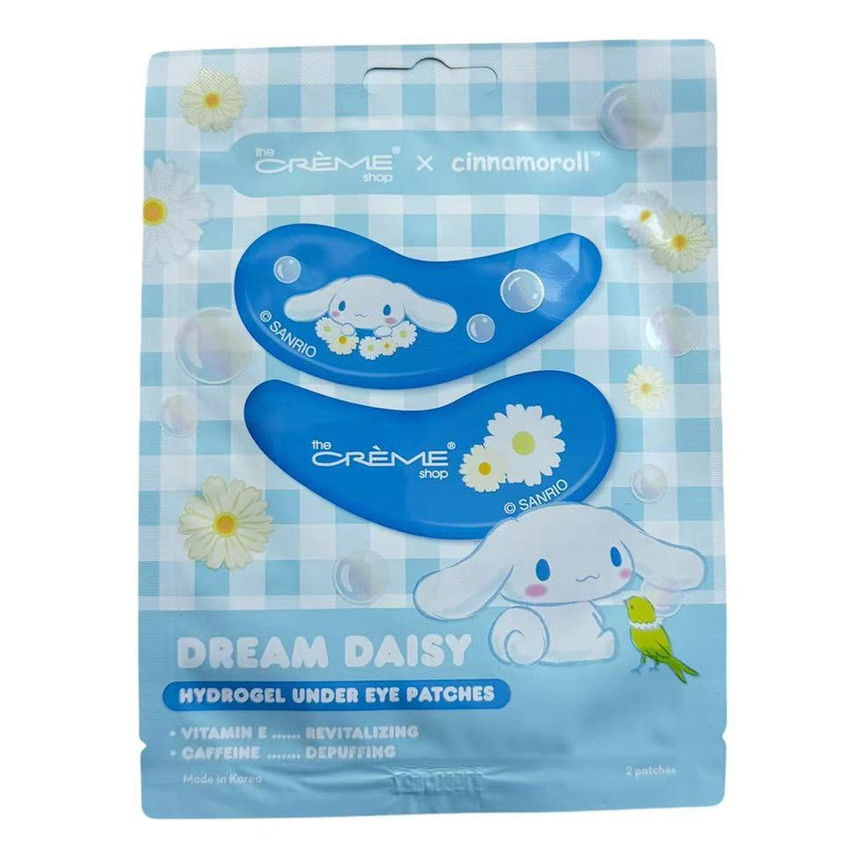 Creme Cinnamoroll Dream Daisy Hydrogel Under Eye Patches