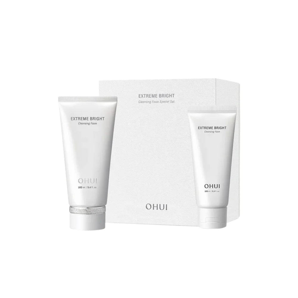 OHui Extreme Bright Cleansing Foam Special Set