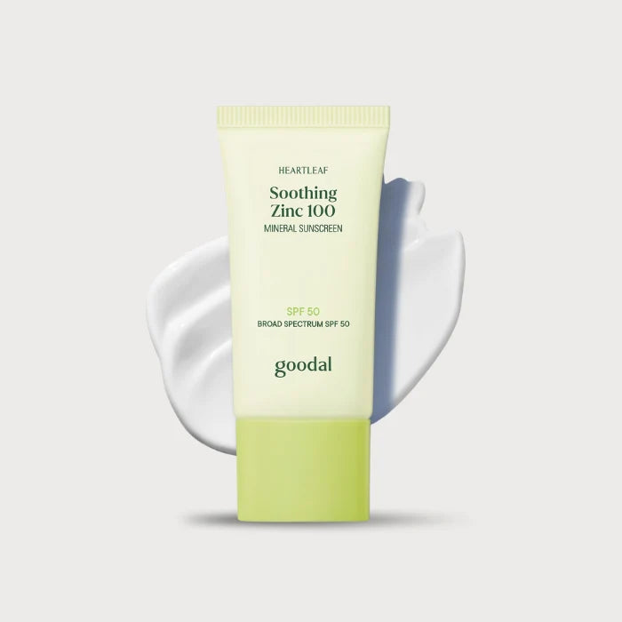 Goodal Heartleaf Soothing Zinc 100 Mineral Sunscreen OTC