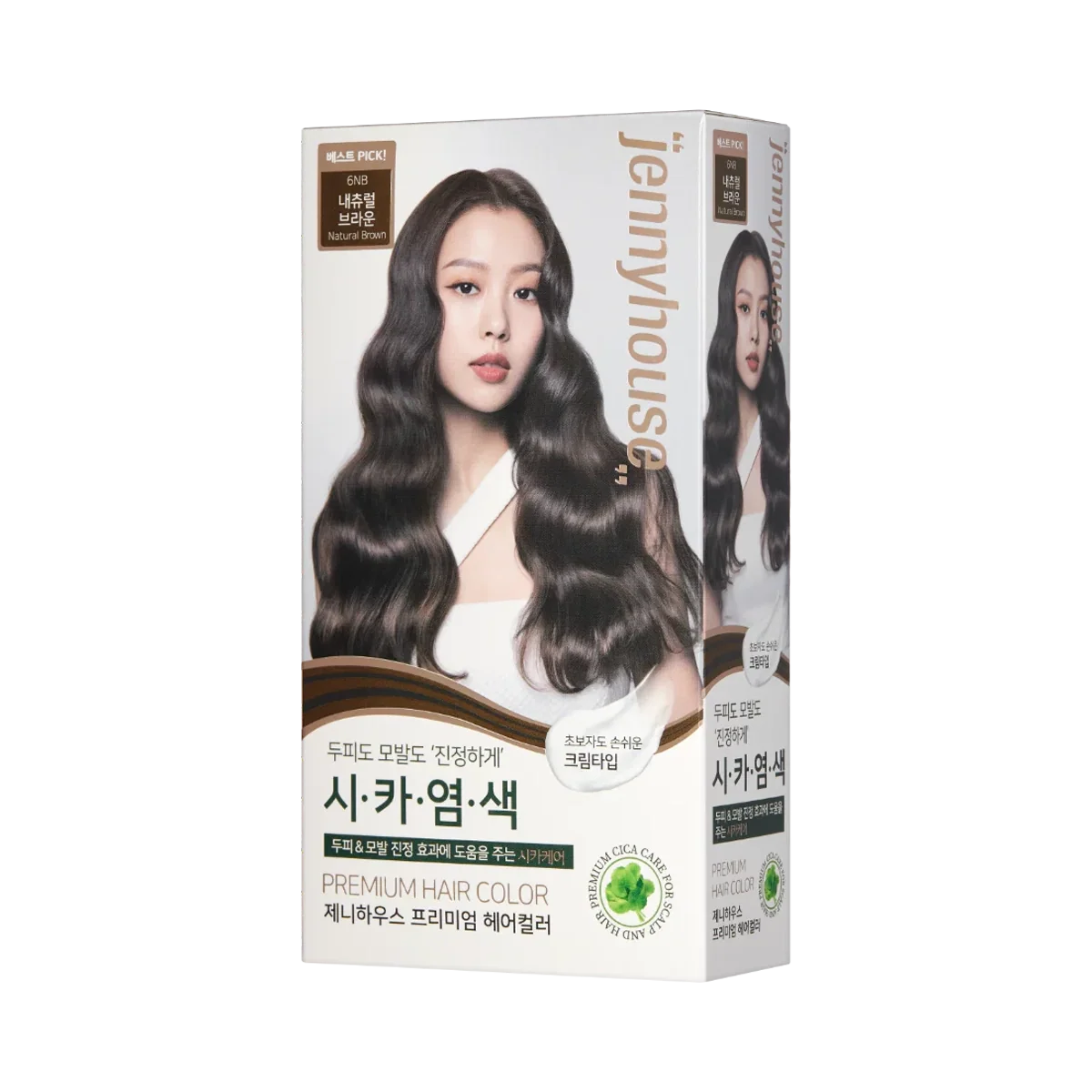 Jennyhouse Premium Hair Color 6NB Natural Brown