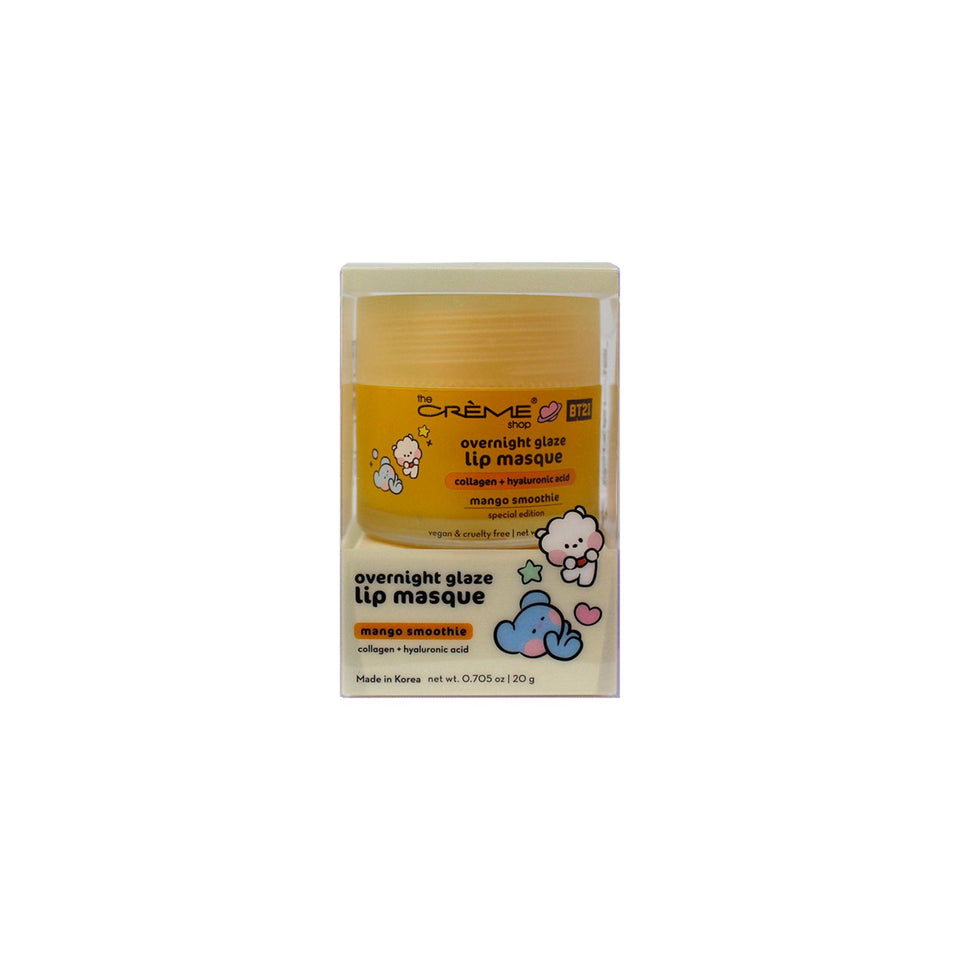 Creme Overnight Glaze Lip Masque Mango Smoothie