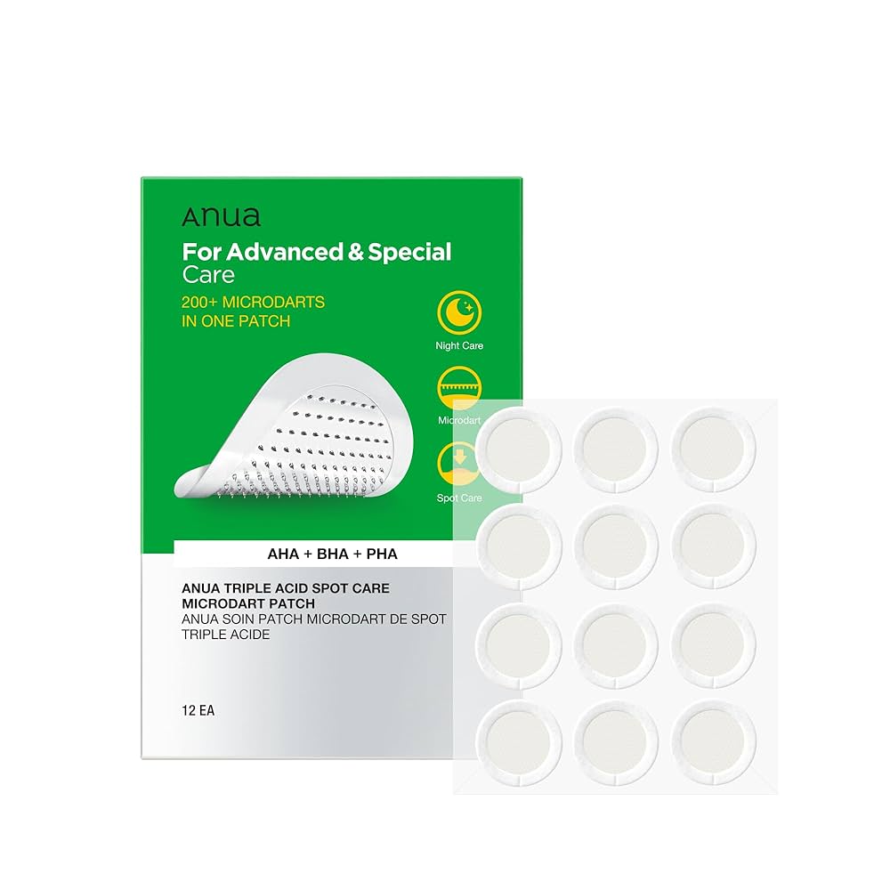 Anua Triple Acid Spot Care Microdart Patch 12p