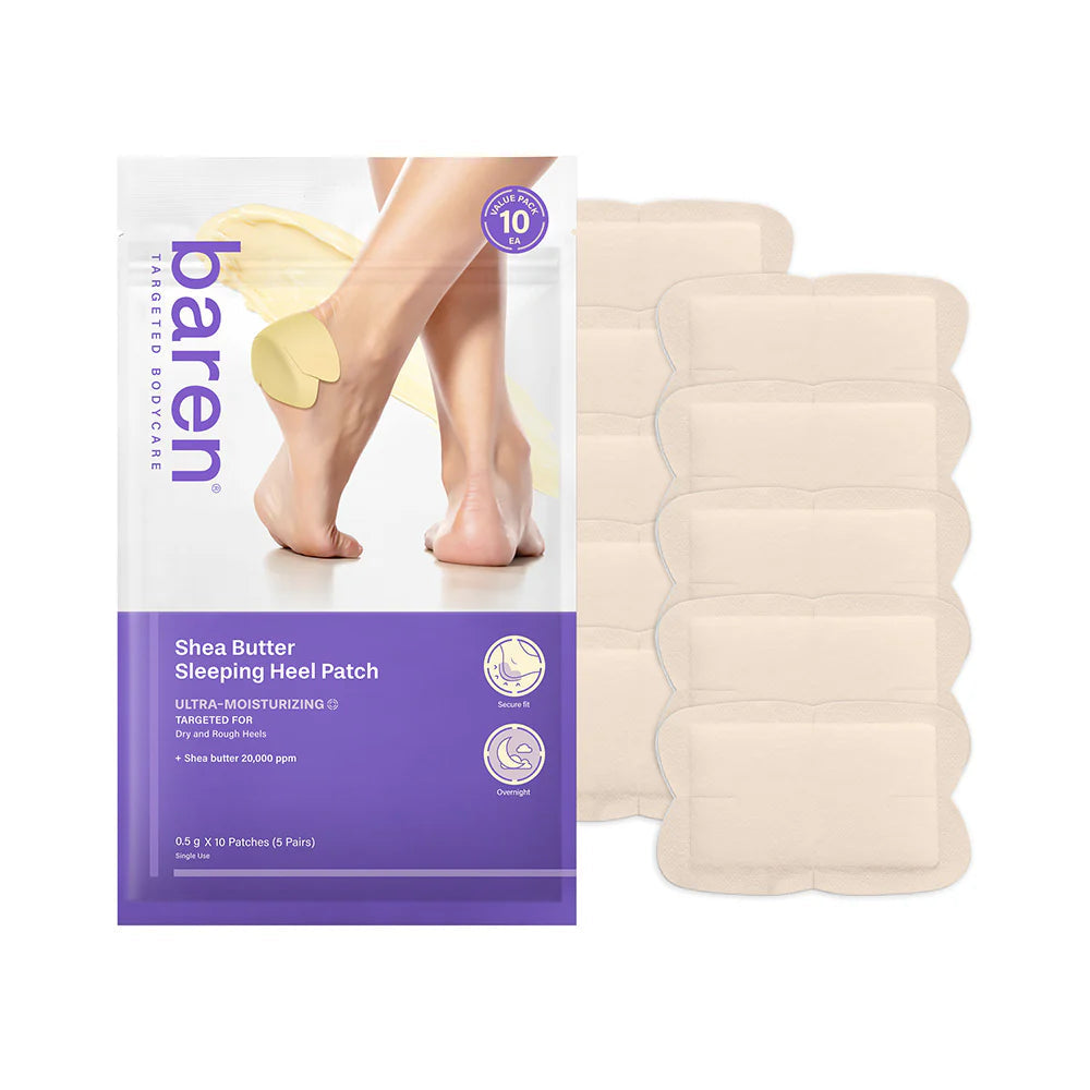 Baren Shea Butter Sleeping Heel Patch 5 pairs