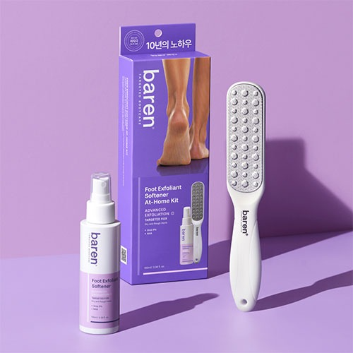 Baren Foot Exfoliant Softner At - Home Kit