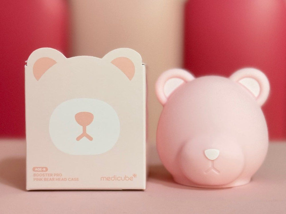 Medicube Age-R Booster Pro Head Pink Case Bear