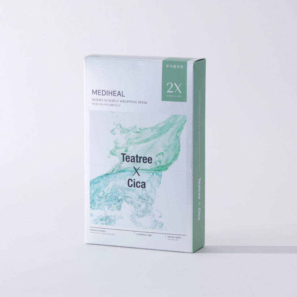 Mediheal Derma Synergy Wrapping Mask Teatree Cica 4p