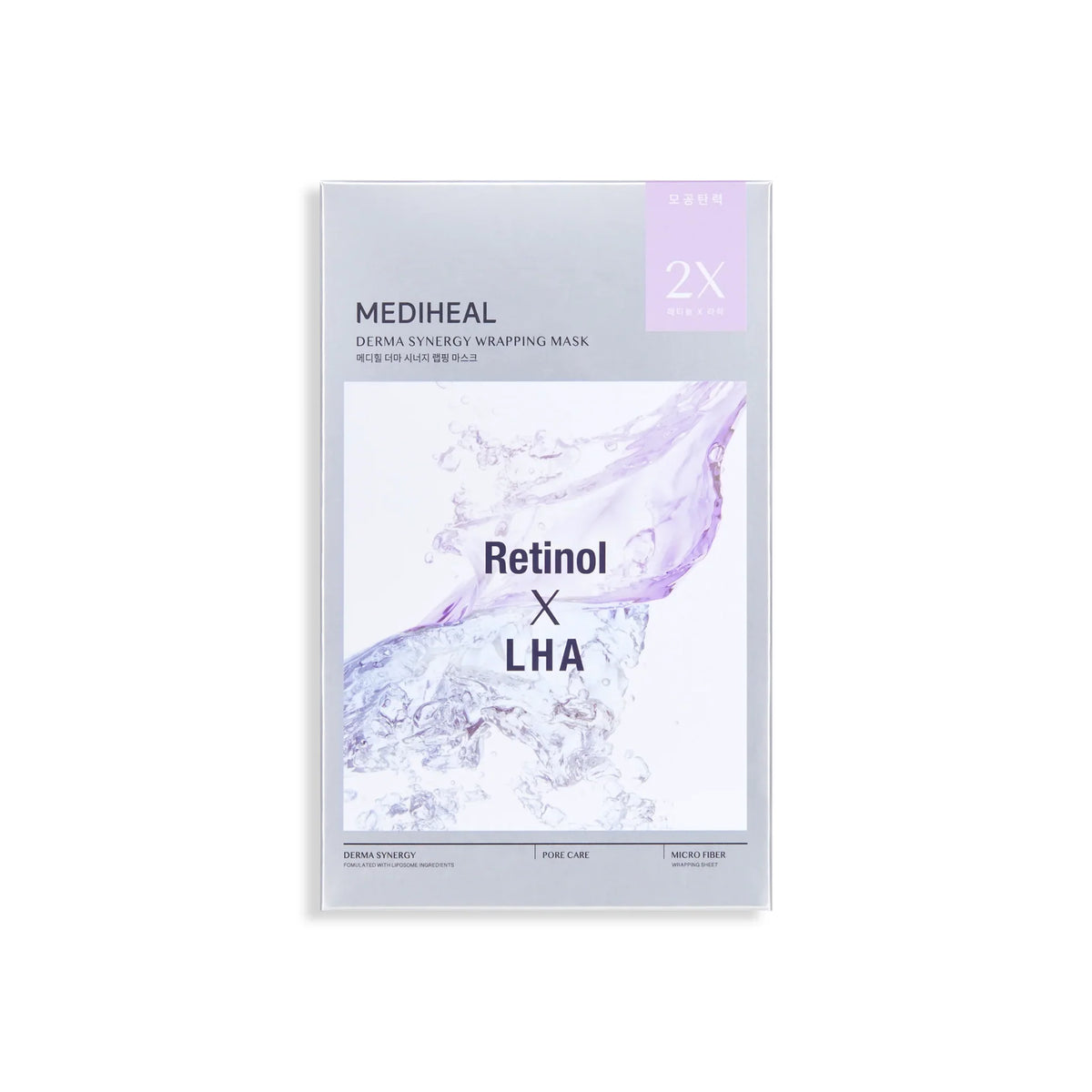 Mediheal Derma Synergy Wrapping Mask Retinol LHA 4p