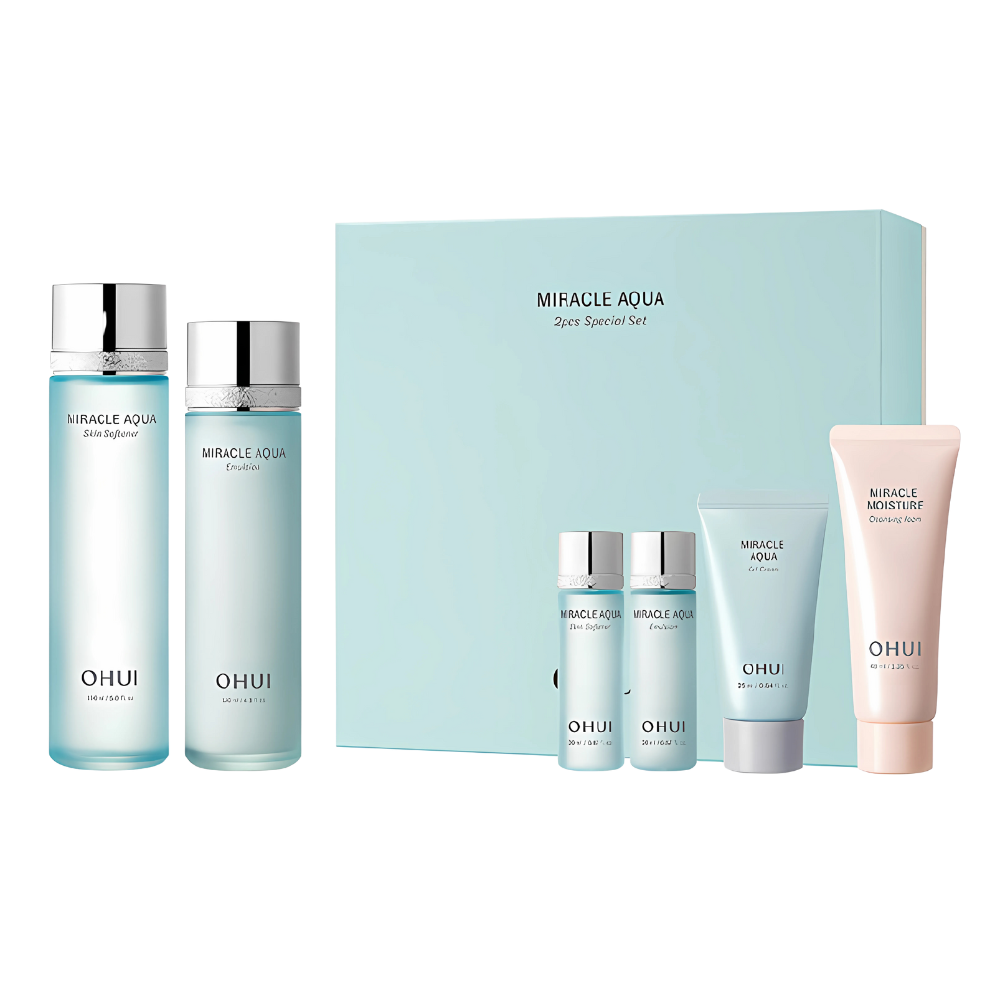 OHui Miracle Aqua Gel Cream Special Set