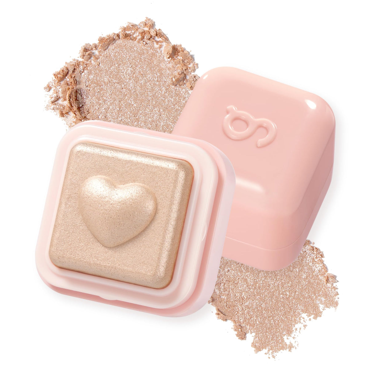 Colorgram Milk Bling Heartlighter - 01 Peach Heart