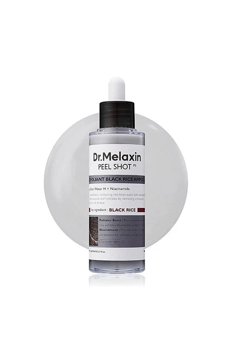 Dr. Melaxin Peel Shot Exfoliating Black Rice Ampoule 80ml