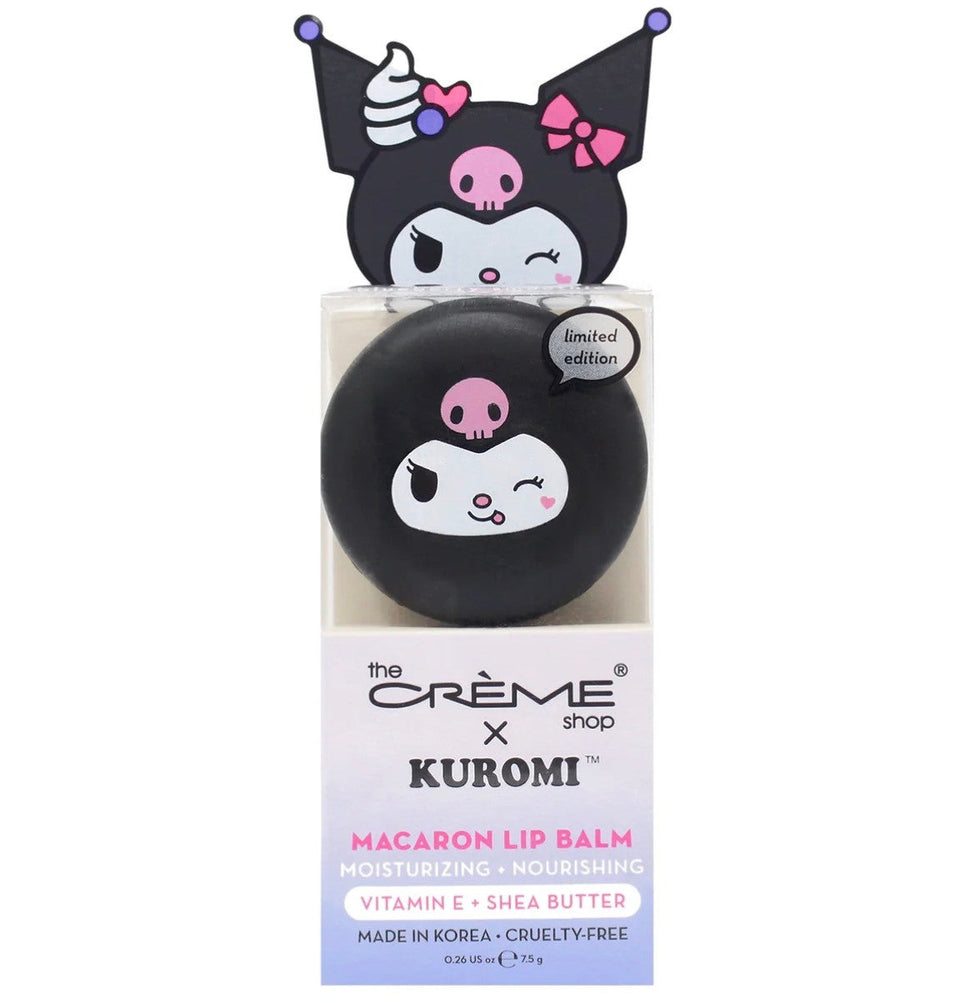 Creme Kuromi Macaron Lip Balm Blueberry Smoothie