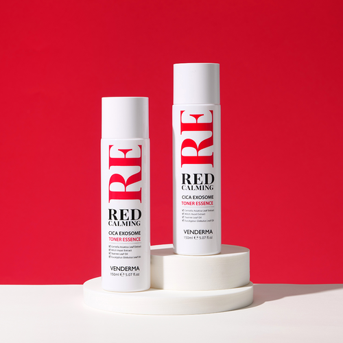 Venderma Red Calming Cica Exo Toner Essence