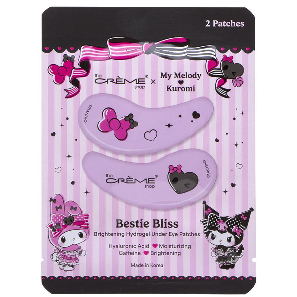 Creme MM Kuromi Bestie Bliss Brightening Eye Patches 2p