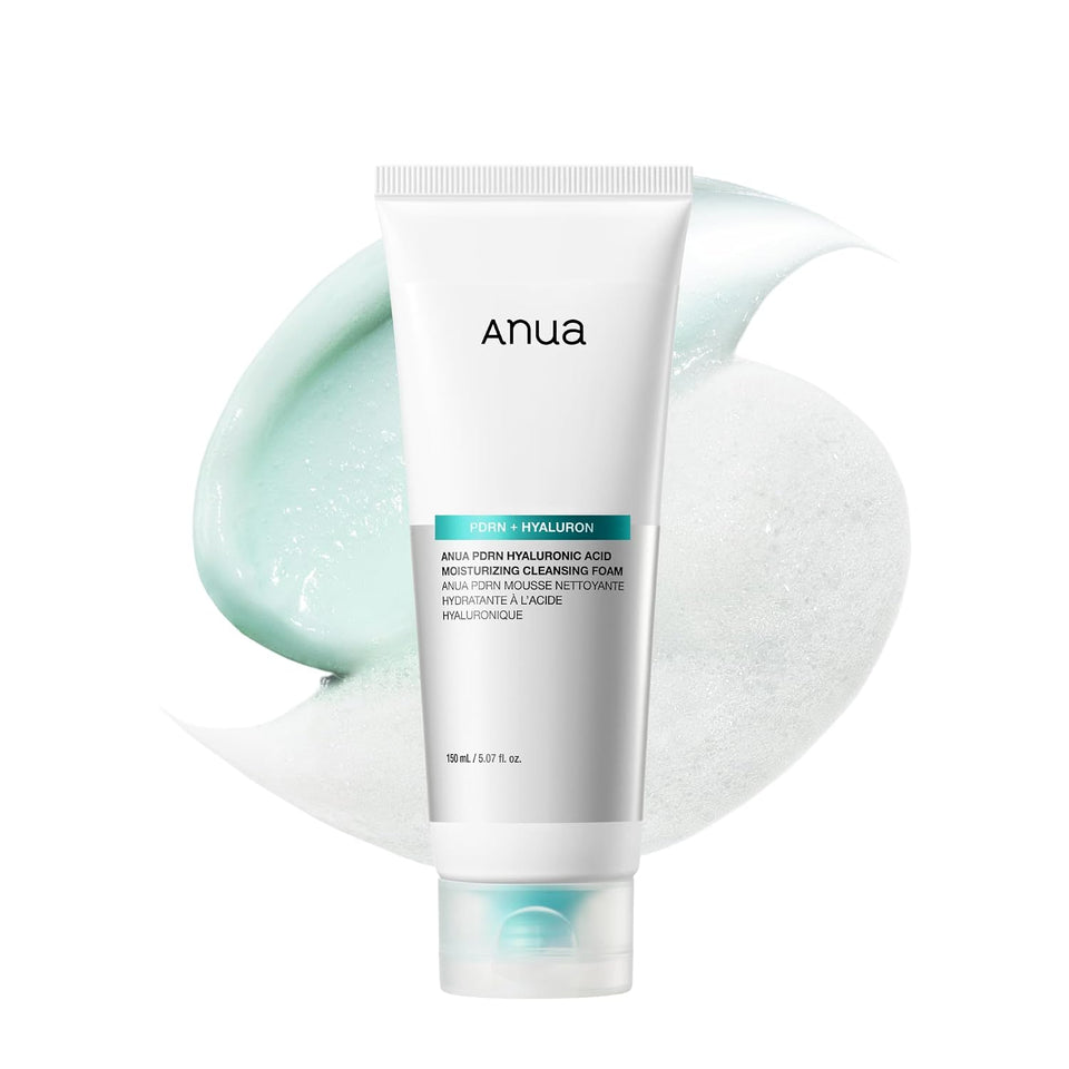 Anua PDRN Hyaluronic Acid Moisturizing Cleansing Foam 150ml