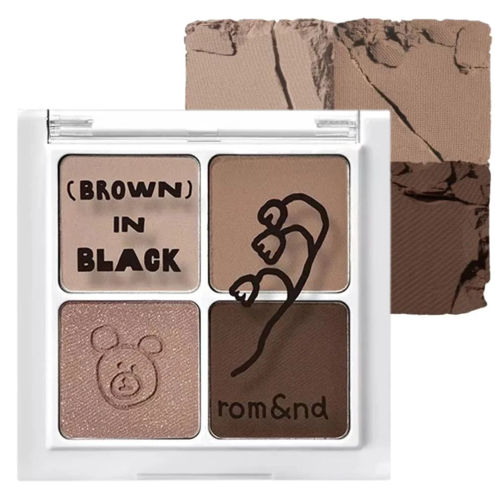 Rom&nd Inasquare Better Than Eyes B01 Buckwheat Flower in Black