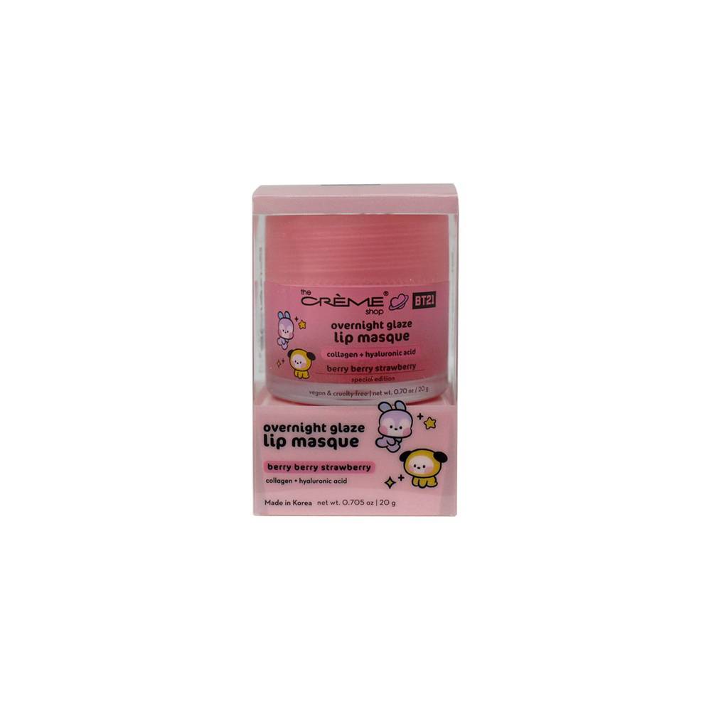 Creme Overnight Glaze Lip Masque Berry Berry Strawberry