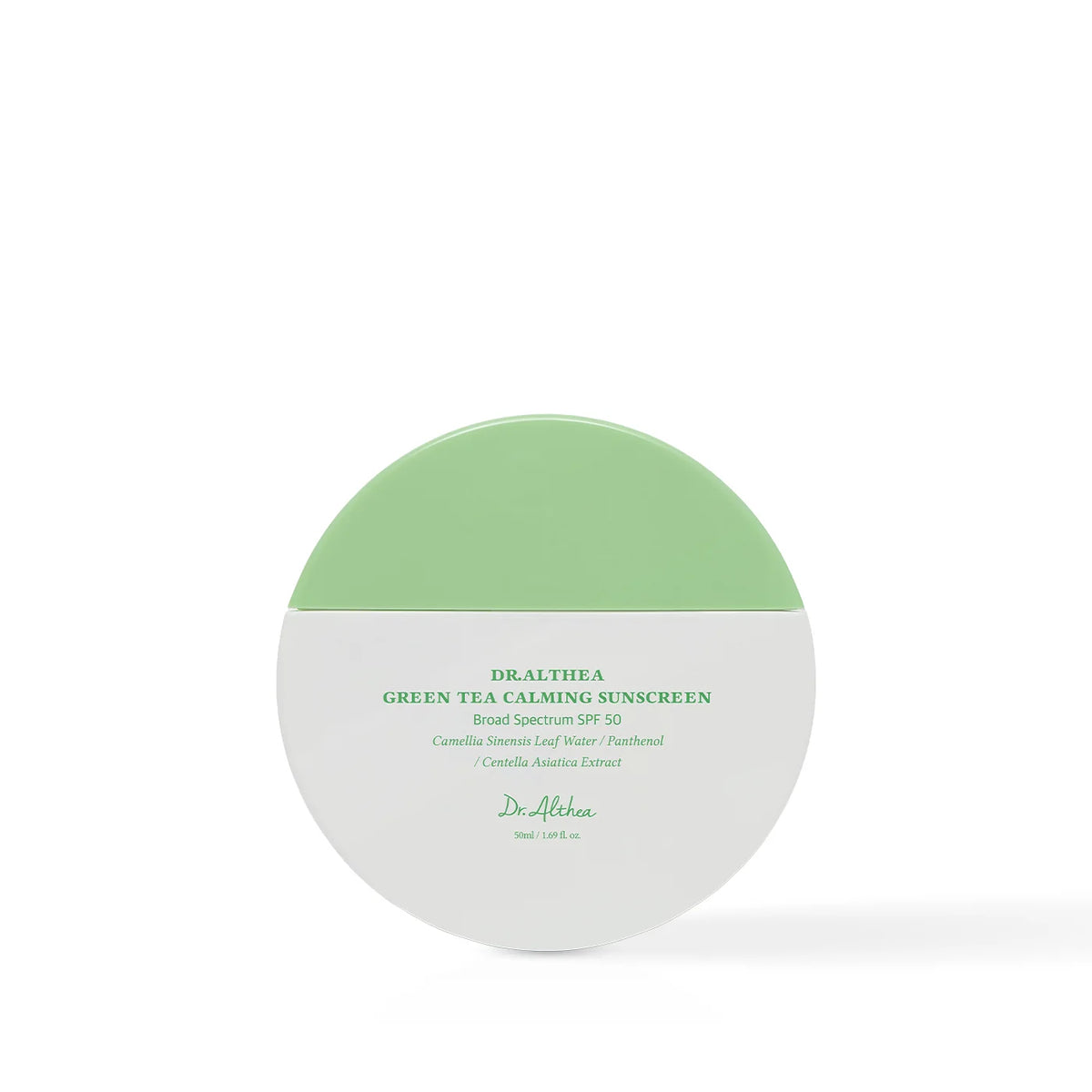Dr. Althea Green Tea Calming Sunscreen OTC SPF50 50ml