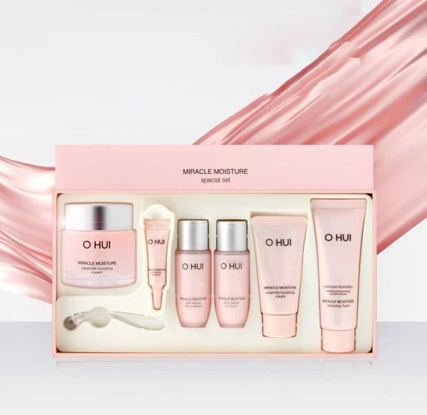 OHui Miracle Moisture Ceramide Boosting Cream Special Set
