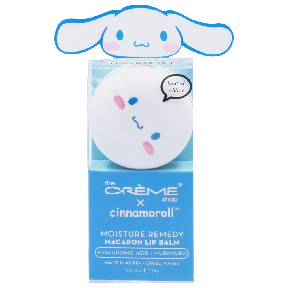 Creme Cinnamoroll Macaron Moisture Remedy Macaron Lip Balm