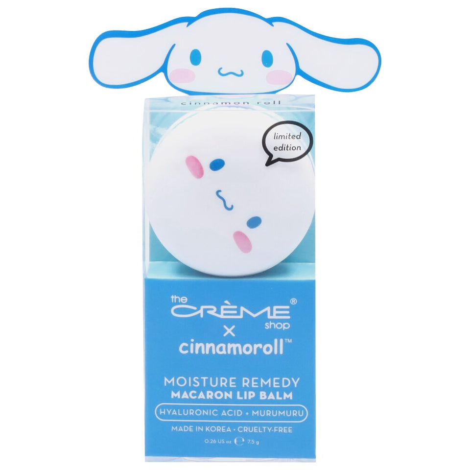 Creme Cinnamoroll Macaron Moisture Remedy Macaron Lip Balm
