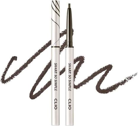 Clio Sharp So Simple Waterproof Pencil Liner 03 Black Brown