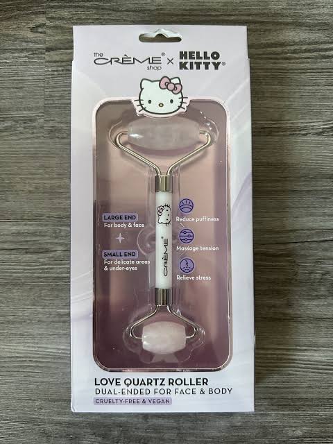 Creme HK Love Quartz Roller Dual-Ended For Face & Body