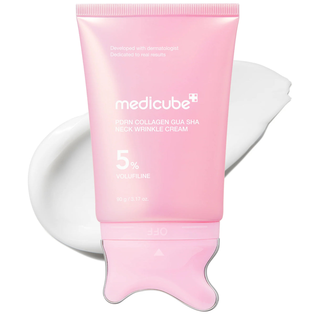 Medicube PDRN Collagen Gua Sha Neck Wrinkle Cream 90g