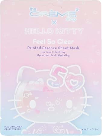 Creme Hello Kitty Feel So Clear Printed Essence Sheet Mask 1p