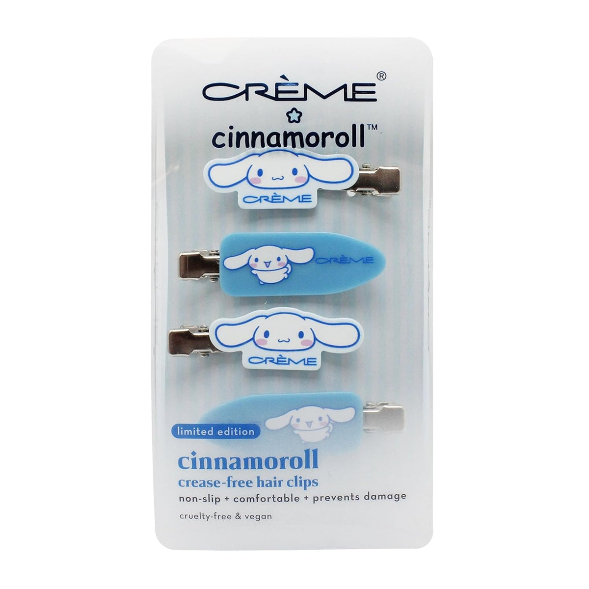 Creme Cinnamoroll Crease-Free Hair Clip Limited Edition 4pc