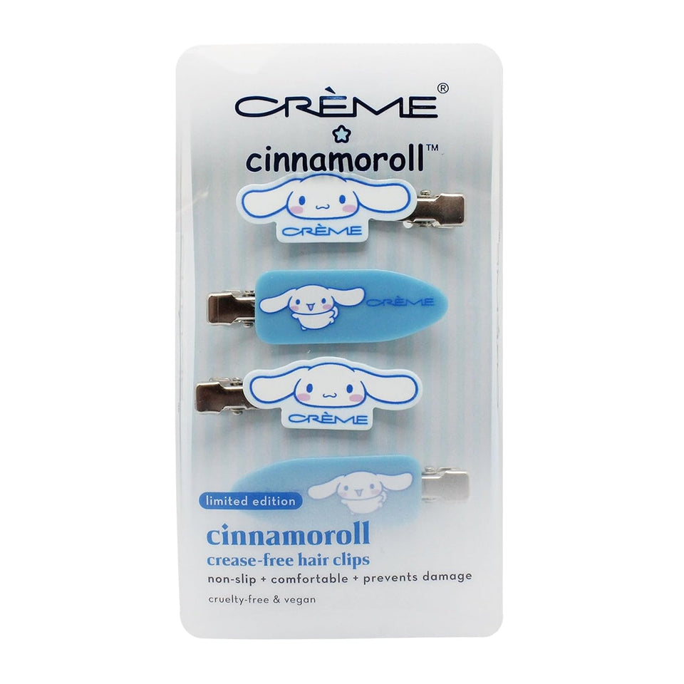 Creme Cinnamoroll Crease-Free Hair Clip Limited Edition 4pc