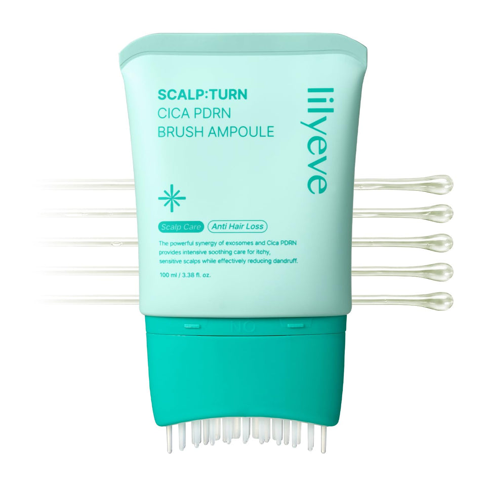 Lilyeve SCALP:TURN Cica PDRN Brush Ampoule