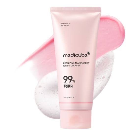Medicube PDRN Pink Niacinamide Whip Cleanser