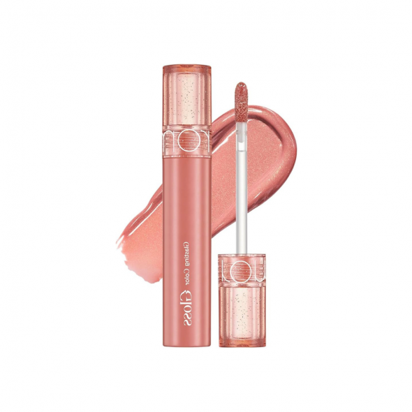 Rom&nd Glasting Color Gloss 09 Peach Sparkle