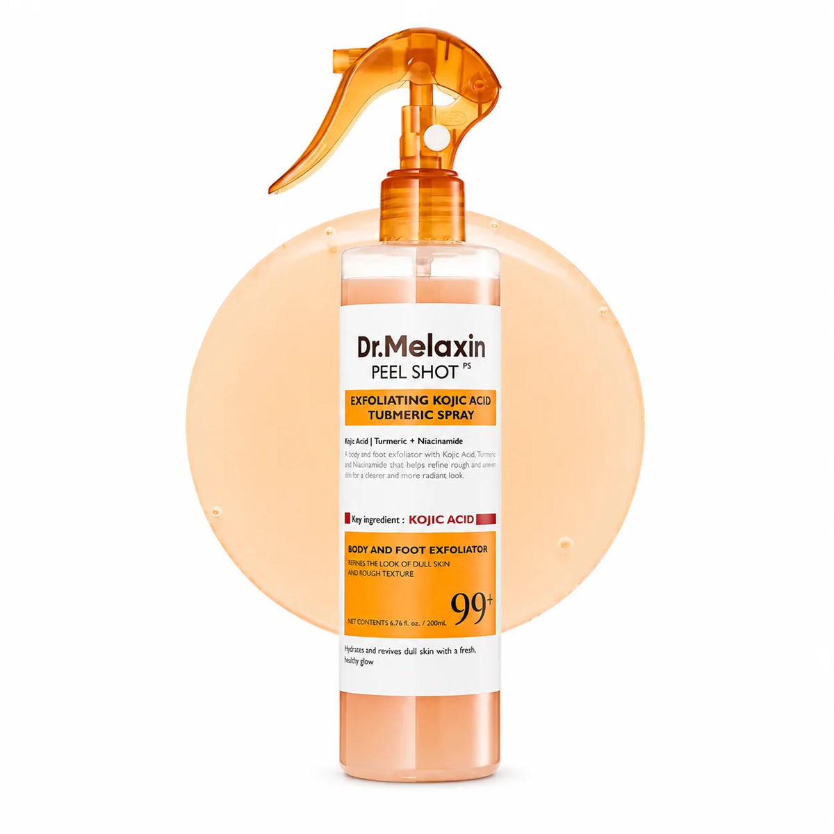 Dr. Melaxin Peel Shot Exfoliating Kojic Acid Turmeric Spray 200ml