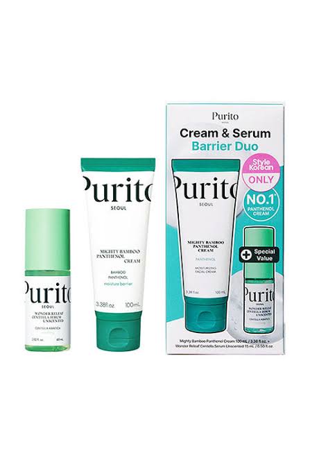 Purito Seoul Bamboo Panthenol Cream Special Set
