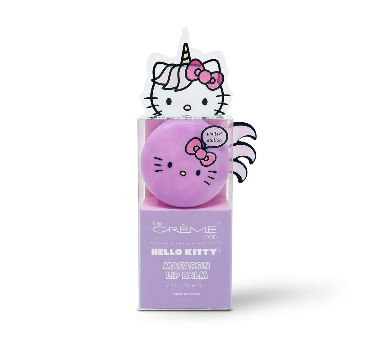 Creme Macaron Lip Balm Hello Kitty Rainbow Sherbert Limited Edition