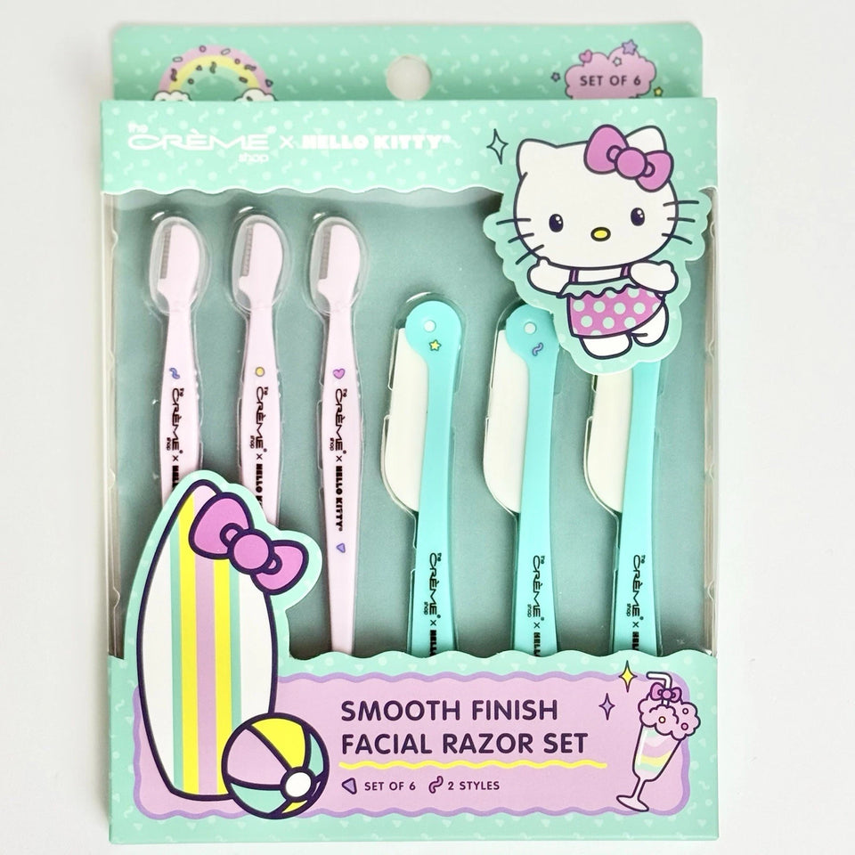 Creme HK Smooth Finish Facial Razor Set 6pcs