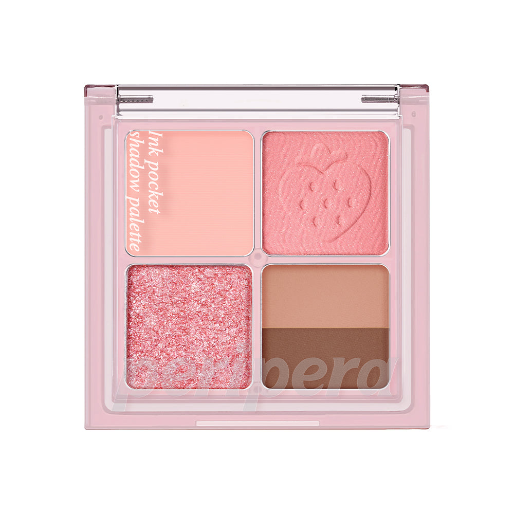 Peripera Ink Pocket Shadow Palette 07 Spring Strawberries in the Sun
