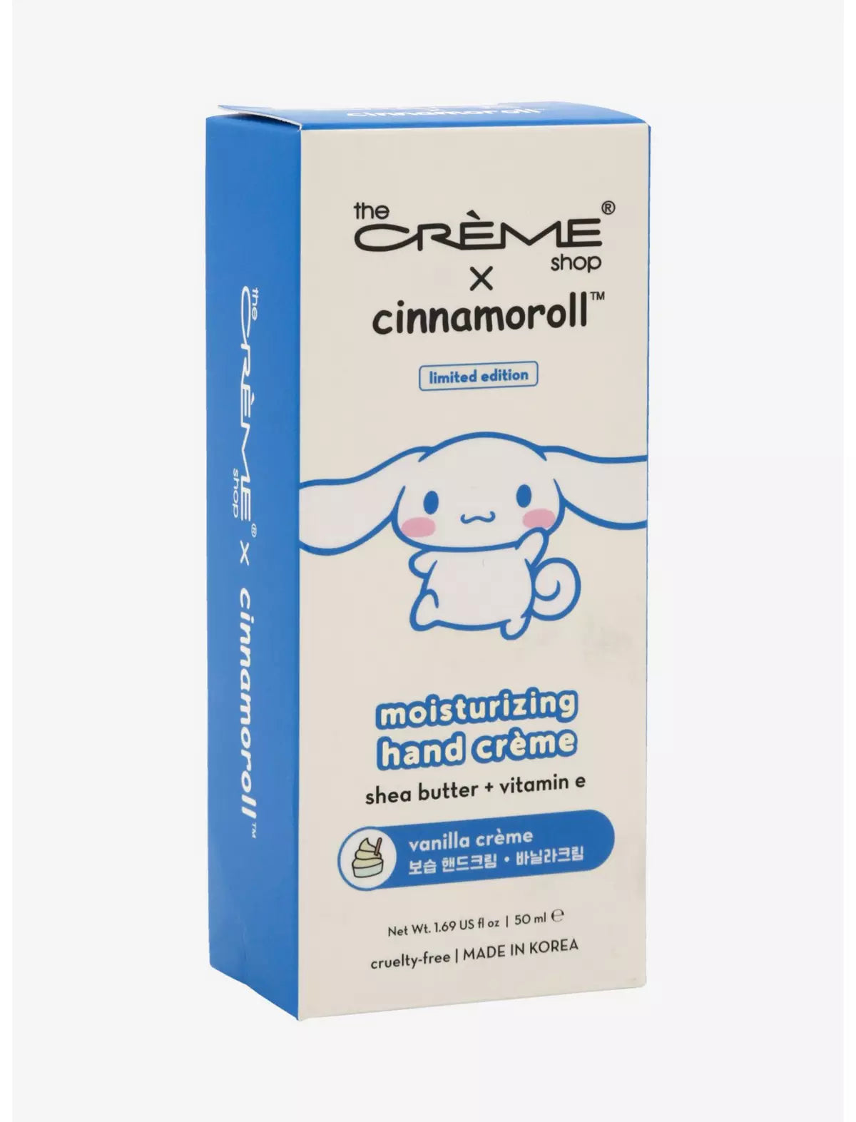 Creme Cinnamoroll Moisturizing Hand Creme Vanilla Creme