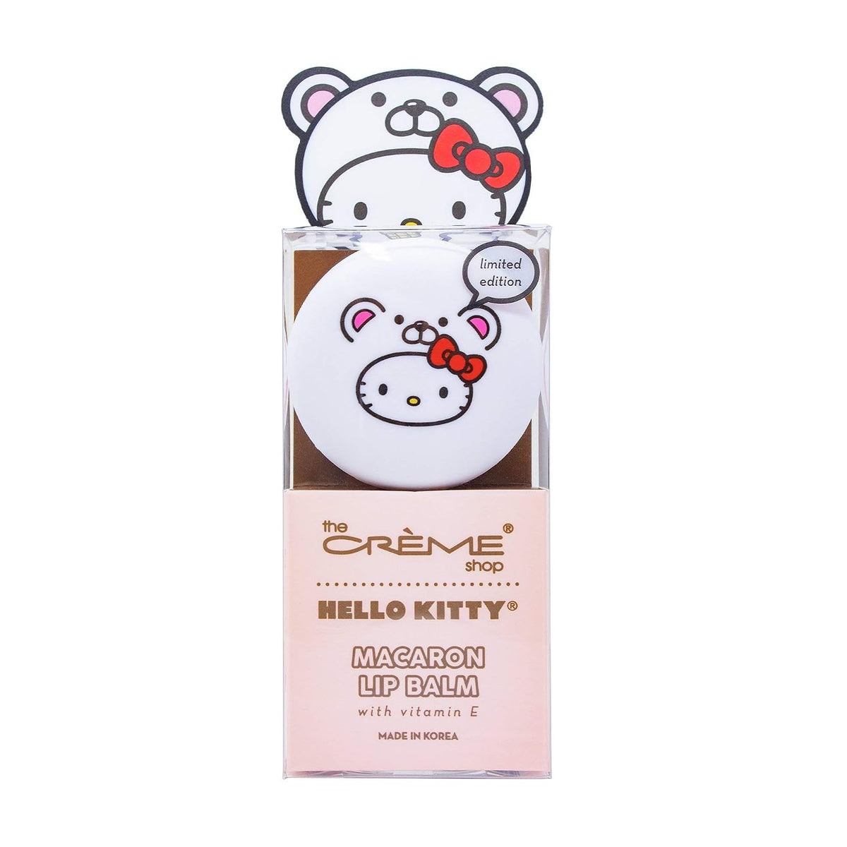 Creme Hello Kitty Macaron Lip Balm White Chocolate Limited Edition