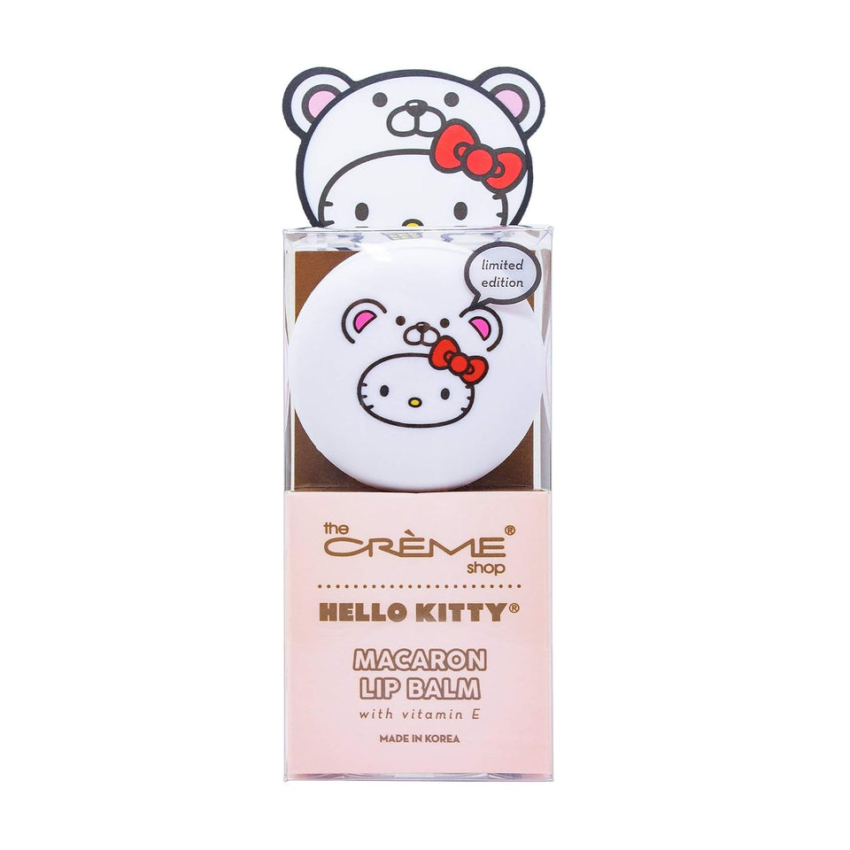 Creme Hello Kitty Macaron Lip Balm White Chocolate Limited Edition